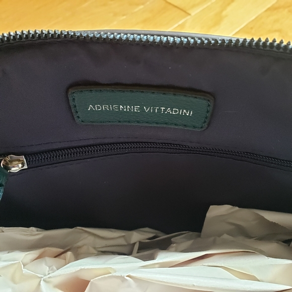 Adrienne Vittadini Dome Satchel with Dangle - Teal - Bay Collection - Picture 7 of 7